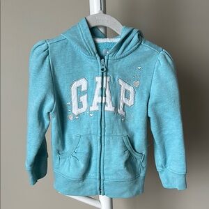 Gap Zip Up Hoodie Size 3